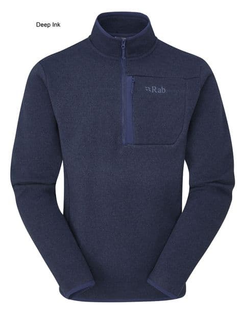 Rab Mens Ryvoan Pull On 1/4 Zip Fleece