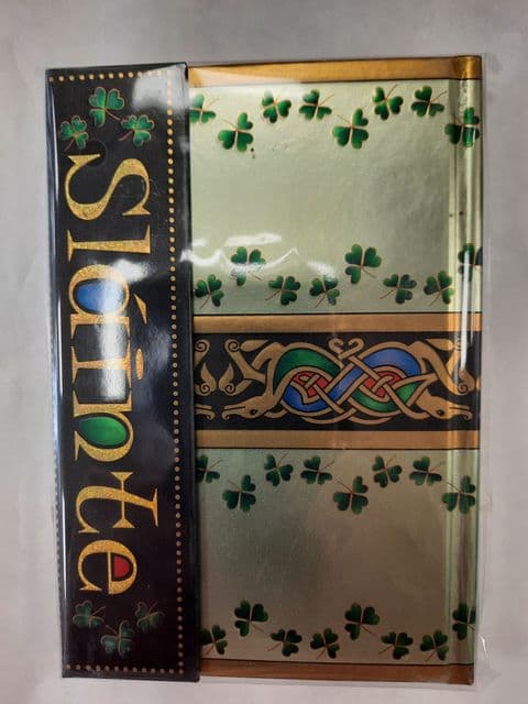 Royal Tara Irish Notebook Slainte Shamrock