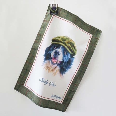 Samuel Lamont Jolly Giles 100% Cotton Tea Towel