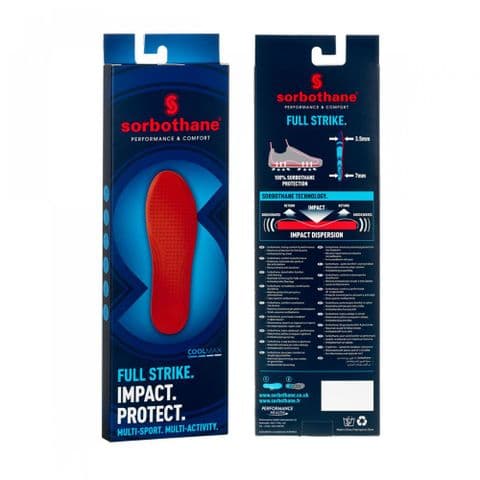 Sorbothane Full Strike Impact and Protect Insoles