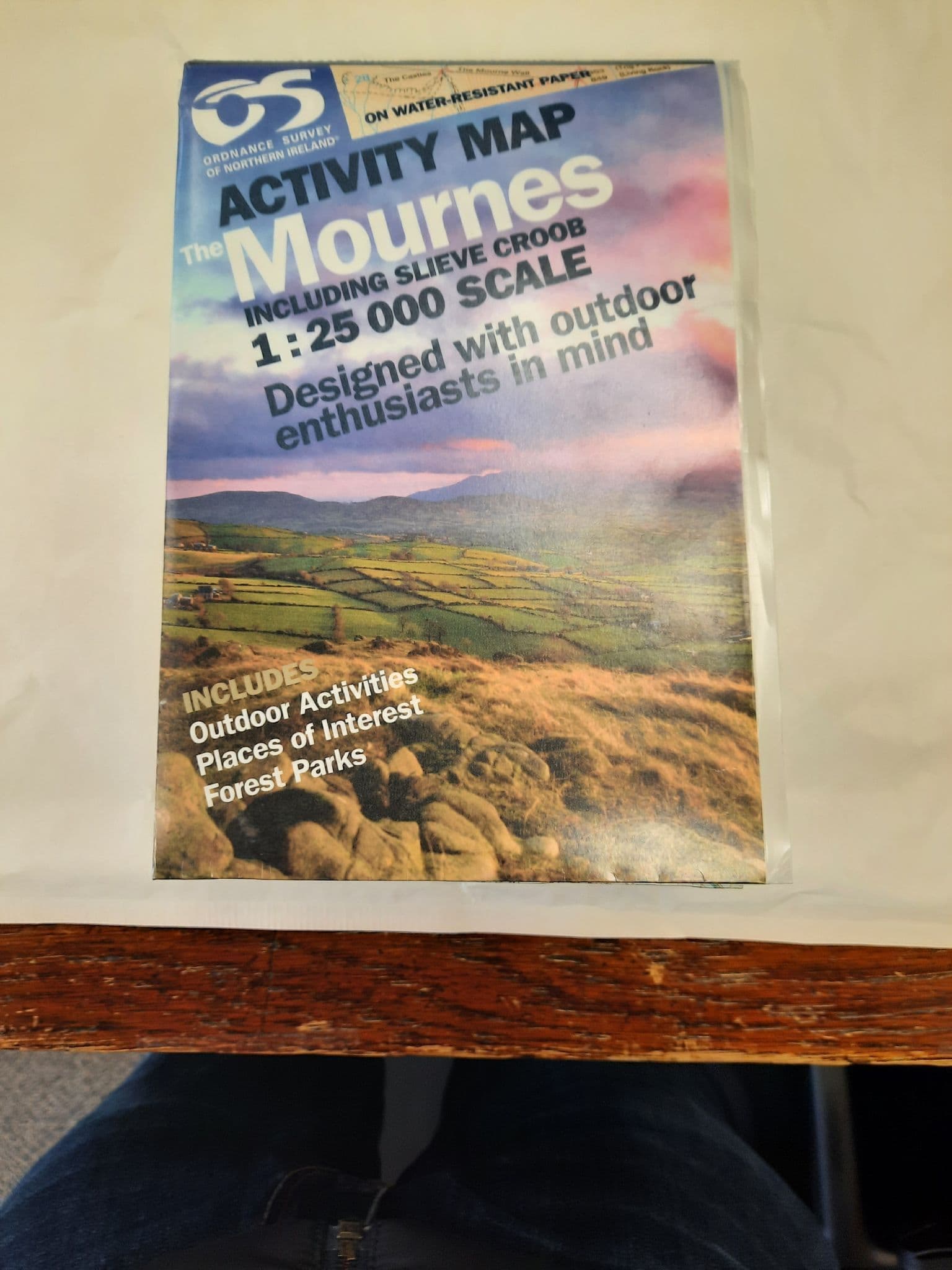 The Mournes Inc Slieve Croob Activity Map Scale 1 25000 Scale The Mournes Inc Slieve Croob Activity Map Scale 1 25000 Scale 26214 P 