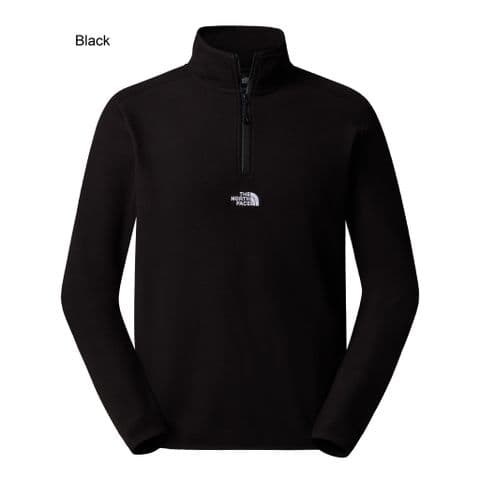 The North Face Mens Glacier 1/4 Zip Embriodered Logo Centre
