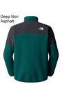 The North Face Mens Glacier HeavyWeight Full Zip Fleece Jacket