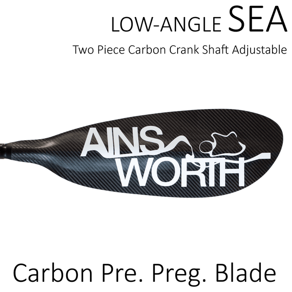 Ainsworth Carbon Pro Crank Shaft Adjustable Sea Kayak Paddle