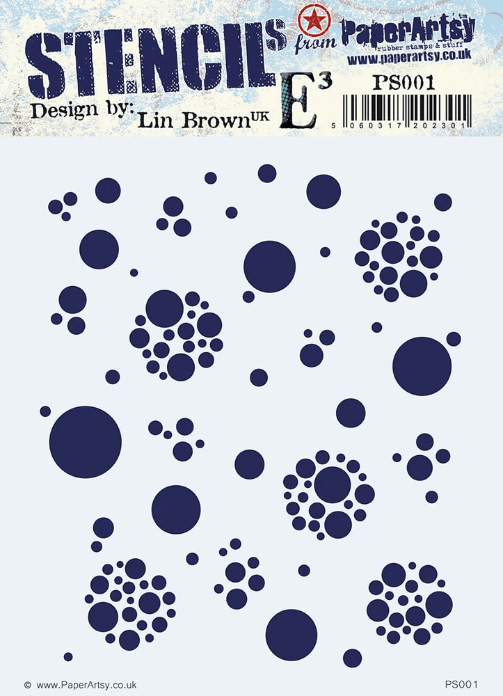 001 PA Stencil {by Lin Brown}