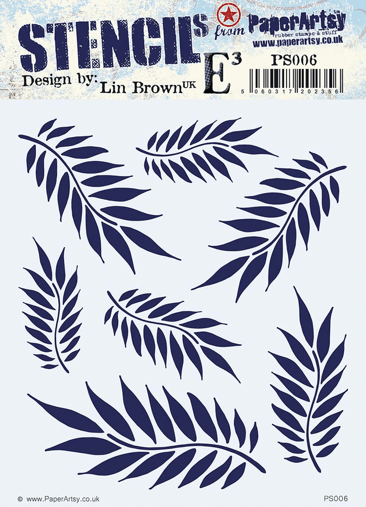006 PA Stencil {by Lin Brown}