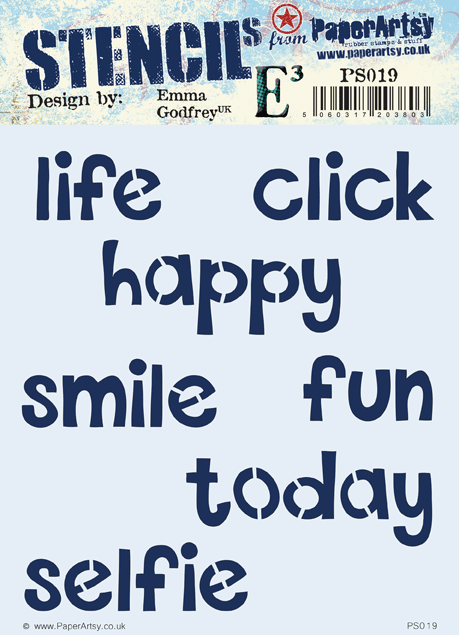 019 PA Stencil {by Emma Godfrey}