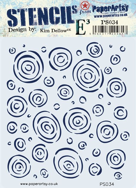 034 PA Stencil {by Kim Dellow}