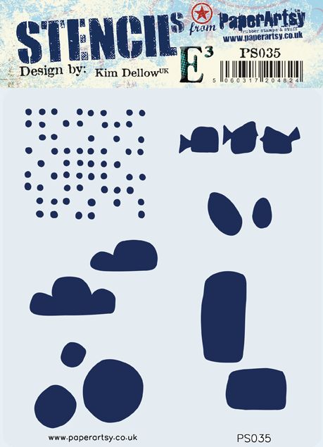 035 PA Stencil {by Kim Dellow}
