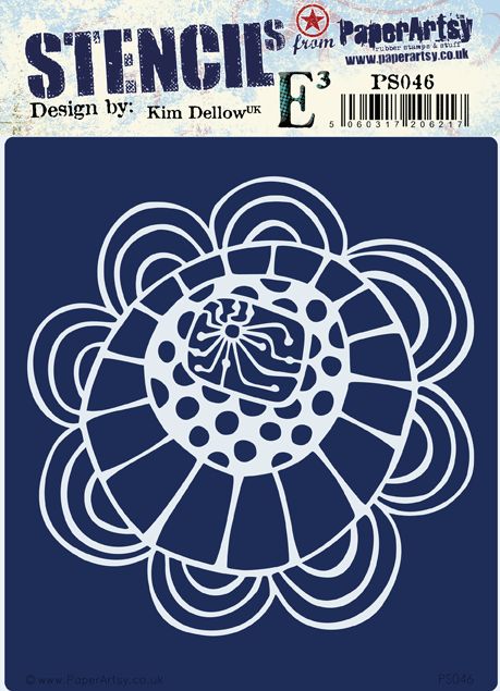 046 PA Stencil {by Kim Dellow}