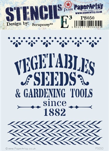 050 PA Stencil {by Scrapcosy}