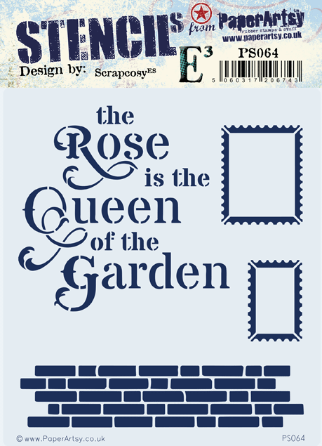 064 PA Stencil {by Scrapcosy}