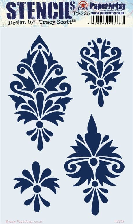 235 PA Stencil Large {Tracy Scott}