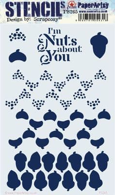 265 PA Stencil - Large Size {by Scrapcosy}