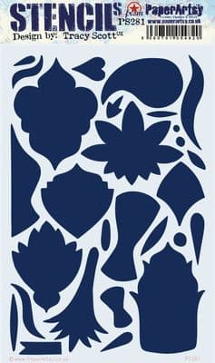 281 PA Stencil Large {Tracy Scott}