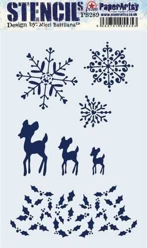 289 PA Stencil - Large Size {by Nicci Battilana}