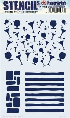 291 PA Stencil - Large Size {by Nicci Battilana}