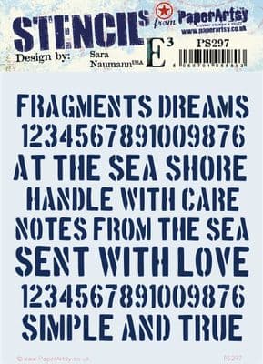 297 PA Stencil {Sara Naumann}