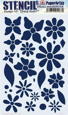 305 PA Stencil Large {Tracy Scott}