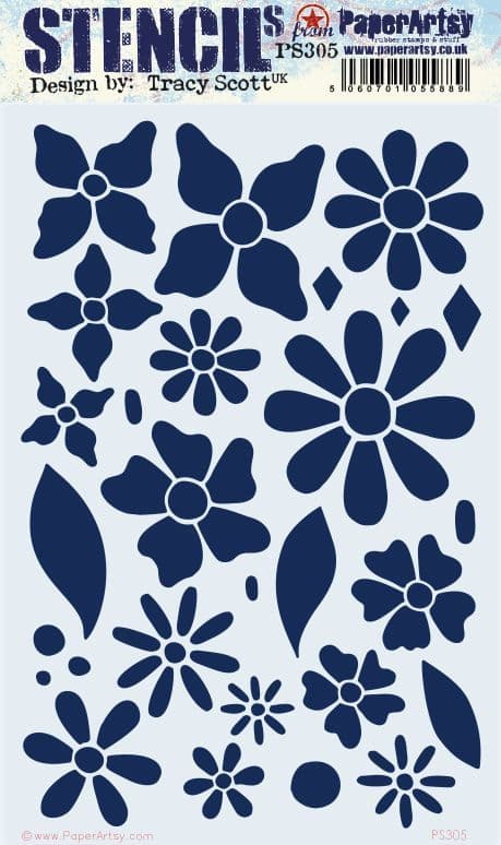 305 PA Stencil Large {Tracy Scott}