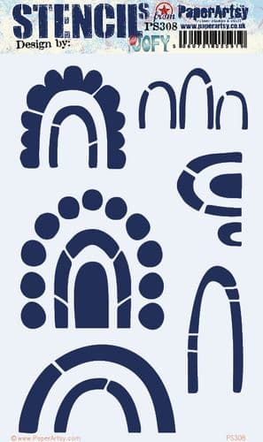 308 PA Stencil Large {by JoFY}