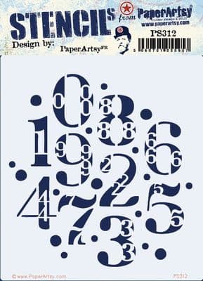 312 PA Stencil {by PaperArtsy}