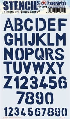 321 PA Stencil Large {Tracy Scott}