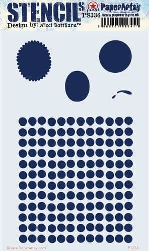 336 PA Stencil - Large Size {by Nicci Battilana}
