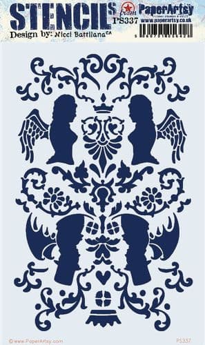 337 PA Stencil - Large Size {by Nicci Battilana}