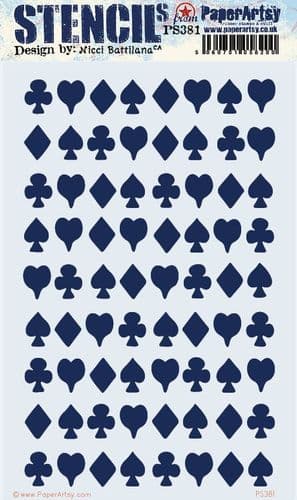 381 PA Stencil - Large Size {by Nicci Battilana}