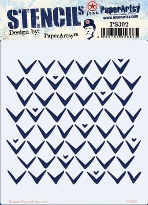 392 PA Stencil {by PaperArtsy}