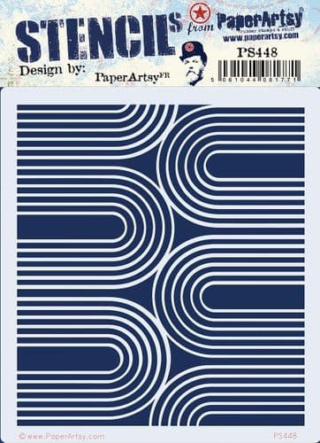 448 PA Stencil {Eclectica PaperArtsy}