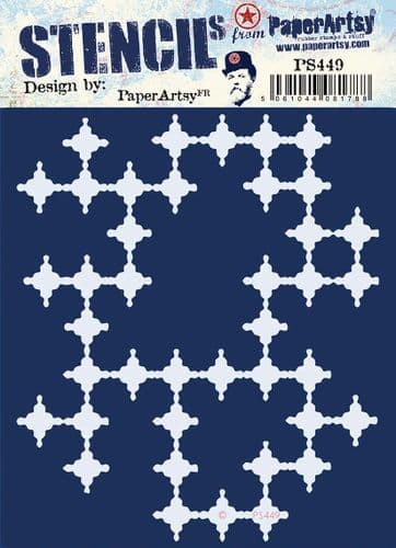 449 PA Stencil {Eclectica PaperArtsy}