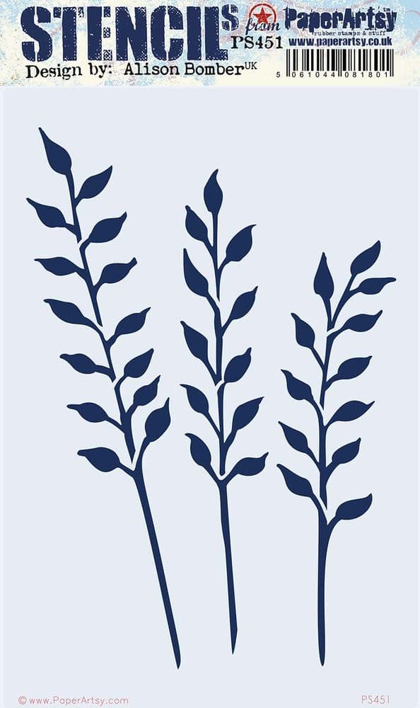 451 PA Stencil Large {by Alison Bomber}