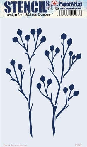 452 PA Stencil Large {by Alison Bomber}