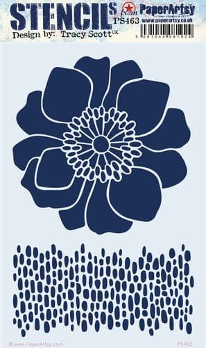463 PA Stencil Large {Tracy Scott}