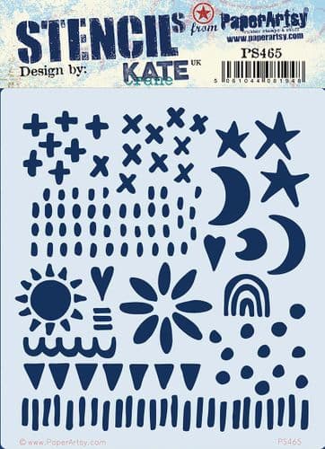 465 PA Stencil {by Kate Crane}