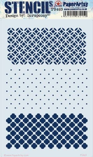 469 PA Stencil - Large Size {by Scrapcosy}