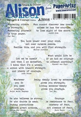Alison Bomber 008 (Strength & Courage)