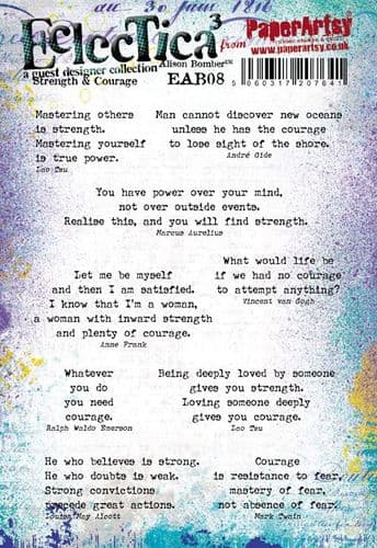 Alison Bomber Set 08 (Strength & Courage)