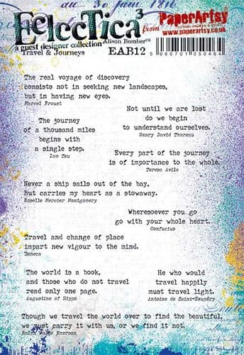 Alison Bomber Set 12 (Travel & Journeys)