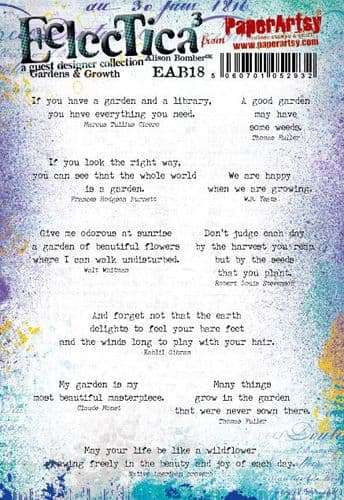 Alison Bomber Set 18 (Gardens & Growth)