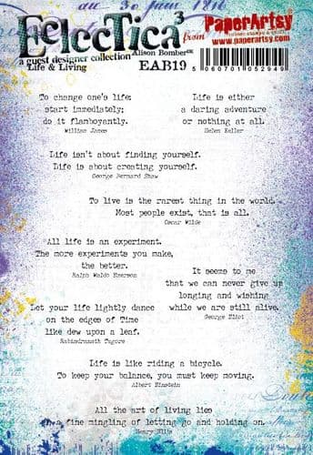 Alison Bomber Set 19 (Life & Living)