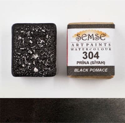 Black Pomace Semse Watercolour