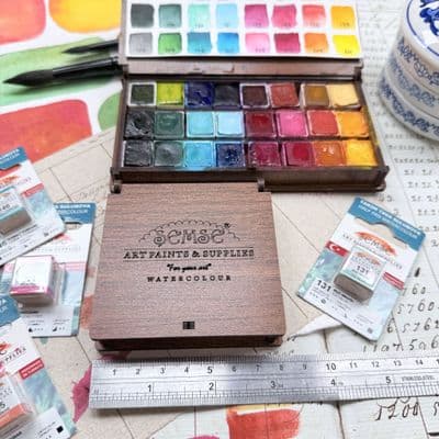 Box for 12 Watercolours {Semse}