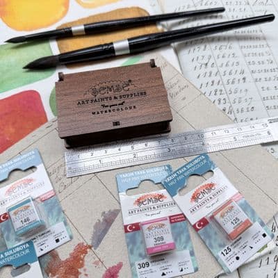 Box for 8 Watercolours {Semse}