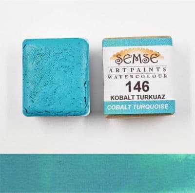 Colbalt Turquoise Semse Watercolour