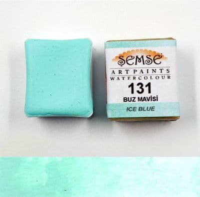 Ice Blue Semse Watercolour