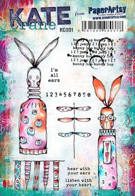Kate Crane A5 Stamp Set 001