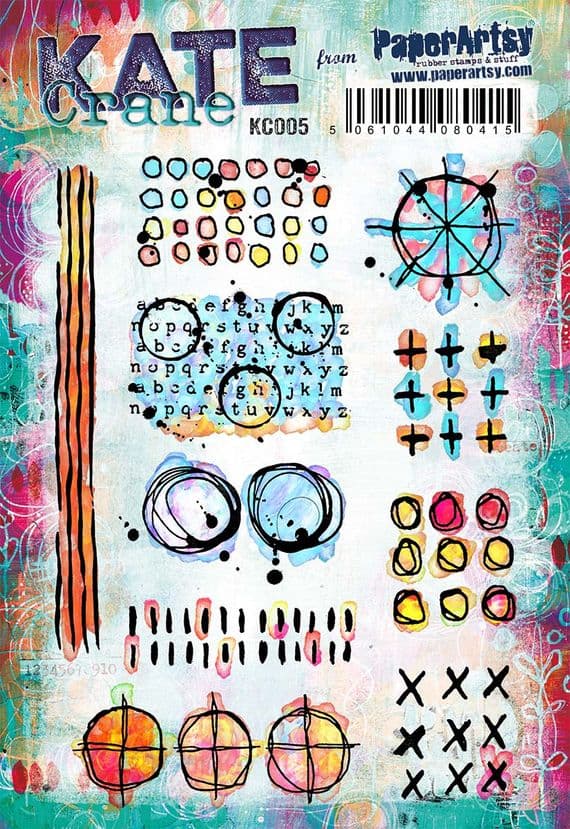 Kate Crane A5 Stamp Set 005